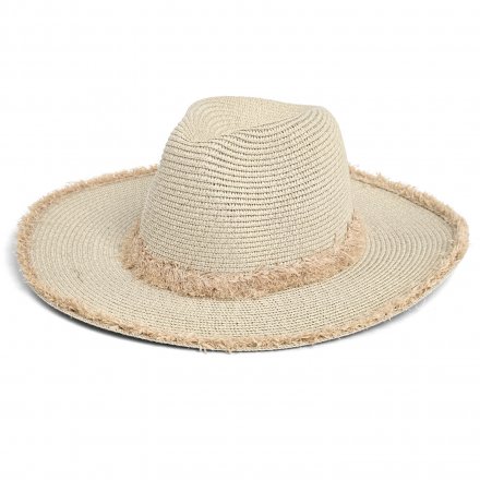 Stråhatt - Gårda Alicante Fedora (beige)