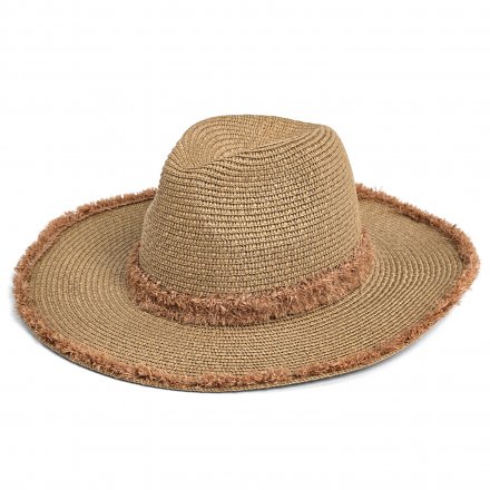 Stråhatt - Gårda Alicante Fedora (kaki)