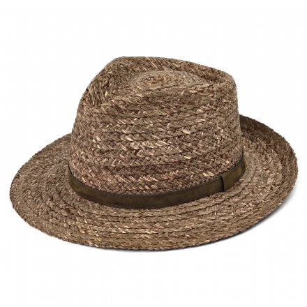 Stråhatt - Gårda Tenerife Raffia Fedora (natur/brun)
