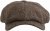 Sixpence / Flat cap - Wigéns Classic Newsboy Cap (brun)