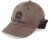 Cap- John Deere Oil Cotton Sherpa Lining (brun)