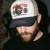 Caps - Black River Gambler Cotton Cap (off-white/beige/marineblå)