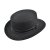 Hatter - Bernadette Boater Hat (sort)