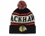 Beanies - American Needle Chicago Blackhawks Pillow Line Knit (svart/hvit/rød)