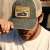 Caps - Black River Racer Washed Trucker (mørkegrønn/krem)