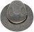 Hatter - Gårda Montefalco Fedora Wool Hat (grå)