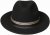 Hatter - Gårda Montefalco Fedora Wool Hat (svart)