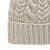 Beanies - Gårda Villars Cable Knit Wool Mix Beanie (beige)