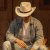 Hatter - Gårda Santaquin Crushable Wool felt Western hat (hvit)
