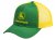 Cap- John Deere Logo Mesh Back Cap (gul/grønt)
