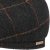 Sixpence / Flat cap - Stetson Hatteras Wool (mørk grå/oransje)
