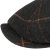 Sixpence / Flat cap - Stetson Hatteras Wool (mørk grå/oransje)