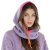 Balaclava - Gårda Chamonix Balaclava (lilla/rosa/oransje)