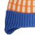 Lue barn - Gårda Lönneberga Beanie (oransje/blått)