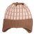 Lue barn - Gårda Lönneberga Beanie (rosa/brun)