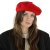 Alpelue - Gårda Annecy Wool Beret (rød)