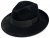 Hatter - Gårda Volterra Fedora Wool Hat (svart)