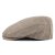 Sixpence / Flat cap - Gårda Bradshaw Checkered Sixpence (beige)