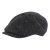 Sixpence / Flat cap - Gårda Premium Consett Wool Newsboy (svart)