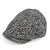 Sixpence / Flat cap - Gårda Coulter Newsboy (svart/hvitt)
