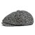 Sixpence / Flat cap - Gårda Coulter Newsboy (svart/hvitt)