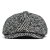 Sixpence / Flat cap - Gårda Coulter Newsboy (svart/hvitt)