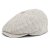 Sixpence / Flat cap - Gårda Crispin Striped Newsboy (greige)