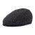 Sixpence / Flat cap - Gårda Premium Formby Wool Sixpence (svart)