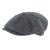 Sixpence / Flat cap - Gårda Premium Oakham Wool Newsboy (svart/hvitt)