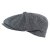 Sixpence / Flat cap - Gårda Premium Oakham Wool Newsboy (svart/hvitt)