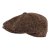 Sixpence / Flat cap - Gårda Premium Selkirk Wool Newsboy (brun)