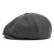 Sixpence / Flat cap - Gårda Telford Newsboy Cap (mørkegrå)