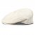 Gubbkeps / Flat cap - Gårda Vero Linen Newsboy Cap (vit)