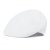 Sixpence / Flat cap - Gårda Vico Cotton Flat Cap (hvit)
