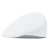 Sixpence / Flat cap - Gårda Vico Cotton Flat Cap (hvit)