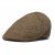 Sixpence / Flat cap - Gårda Tallone Linen Flat Cap (brun)