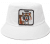 Hatter - Gårda Tiger Bucket Hat (hvit)
