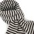 Skjerf - Gårda Engelberg Striped Wool Mix Scarf (brun/hvit)
