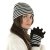 Hansker - Gårda Cavalese Knitted Wool Mix Gloves (svart/hvitt)