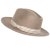 Hatter - Gårda Belluno Crushable Wool felt Fedora (beige)