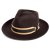 Hatter - Gårda Belluno Crushable Wool felt Fedora (brun)