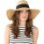 Stråhatt - Gårda Biarritz Sun Hat (naturlig/svart)