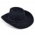 Hatter - Gårda Bowmont Crushable Wool felt Western hat (blå)