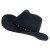 Hatter - Gårda Bowmont Crushable Wool felt Western hat (svart)