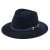 Hatter - Gårda Braga Wool felt Fedora (marineblå)