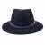 Hatter - Gårda Braga Wool felt Fedora (marineblå)