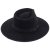 Hatter - Gårda Mapleton Wide brimmed Fedora (svart)