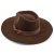 Hatter - Gårda Marcola Wide brimmed Fedora (brun)