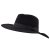 Hatter - Gårda Marcola Wide brimmed Fedora (svart)