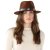 Hatter - Gårda Maricopa Fedora (brun)